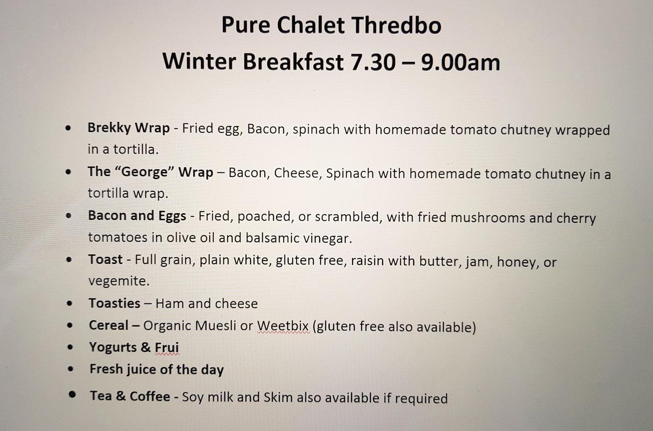 Pure Chalet Тредбо Экстерьер фото